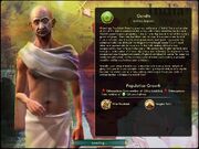 Gandhi Loading Screen (Civ5)