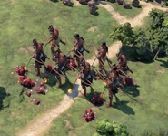 Burning Arrow in-game (Civ7).png (837 KB) Burning Arrow in-game, Mississippians' unique military unit