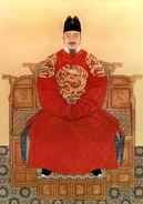 Portrait of Sejong the Great