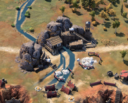 Mine in-game
