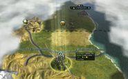 Hadrian's Wall in-game (Civ5)