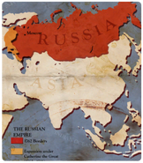 Map of Russian Empire