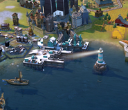 Harbor in game