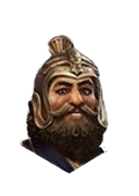 Xerxes (King of Kings) head portrait (happy)