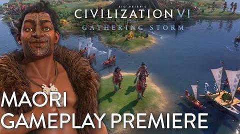 Civilization VI- Gathering Storm - Maori Gameplay Premiere (Dev Livestream)