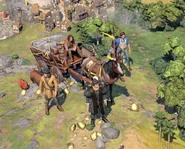 Sokeman in-game, the Normans' unique civilian unit