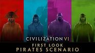 Civilization VI - First Look Pirates Multiplayer Scenario