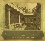 Historic Moment for building the Bath