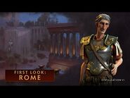 CIVILIZATION VI - First Look- Rome