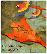 Map of Aztec Empire