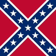 Battle flag of the US Confederacy