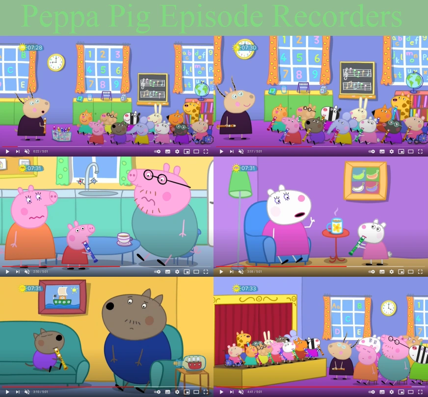 Recorders (Peppa Pig episode) Claire Eales Wiki Fandom