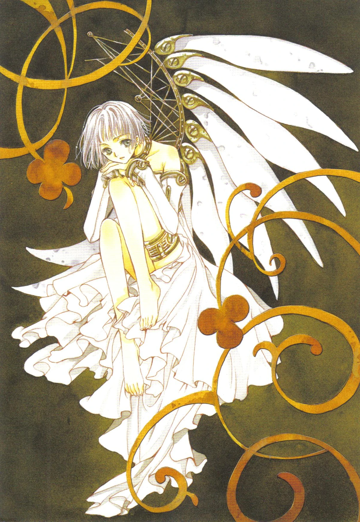 CLAMP ジュエリー缶バッジ CLOVER Clover 75mm缶バッジ CLAMP｜Yahoo!フリマ（旧PayPayフリマ）