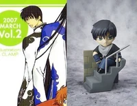 Illustration de Rikuô et figurine