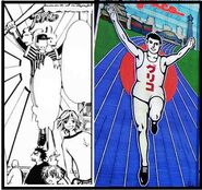 Glico man aux couleurs des Tora Hanshin