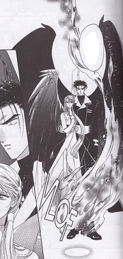 La foudre divine empêchant Obsidian de parler à Jade à propos de Shûichirô