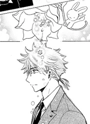 Monsieur Lapinou rendant sa mémoire à Kiyokazu Fujimoto