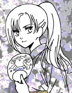 Illustration de Kei publiée le 07/07/2016 sur le twitter de Tsubaki Nekoi pour fêter le Tanabata