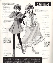 Fashion CLAMP Brand avec Asahina Yuu de Miracle You et Shuuko Imonoyama de COMBINATION