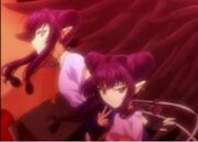 Bérylia à gauche et Crystalia à droite