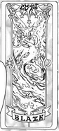 Blaze (clear card)
