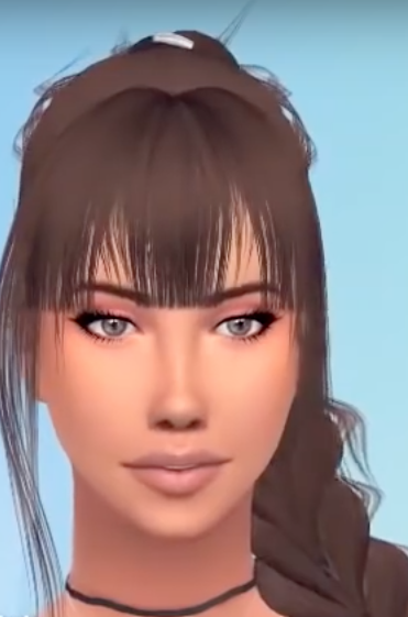 sims 4 rose hair