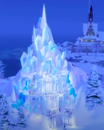 castle elsa frozen