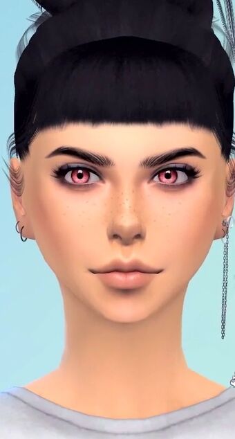 Sims 4 Bangs Over Eyes