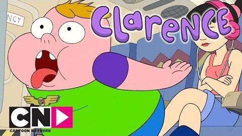 Clarence Plane Excited Cartoon Network
