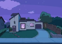 Jeff's house in "Jeff's New Toy".