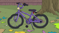 Clarence's ruined bike