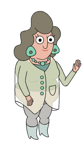 Unnamed Grey Haired Woman transparent