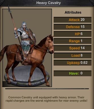 Heavy Cavalry