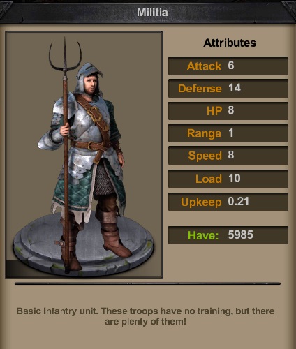 Infantry, Clash of Kings Wiki