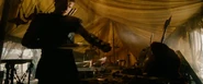 Perseus sharpening an Argive sword in Wrath of the Titans
