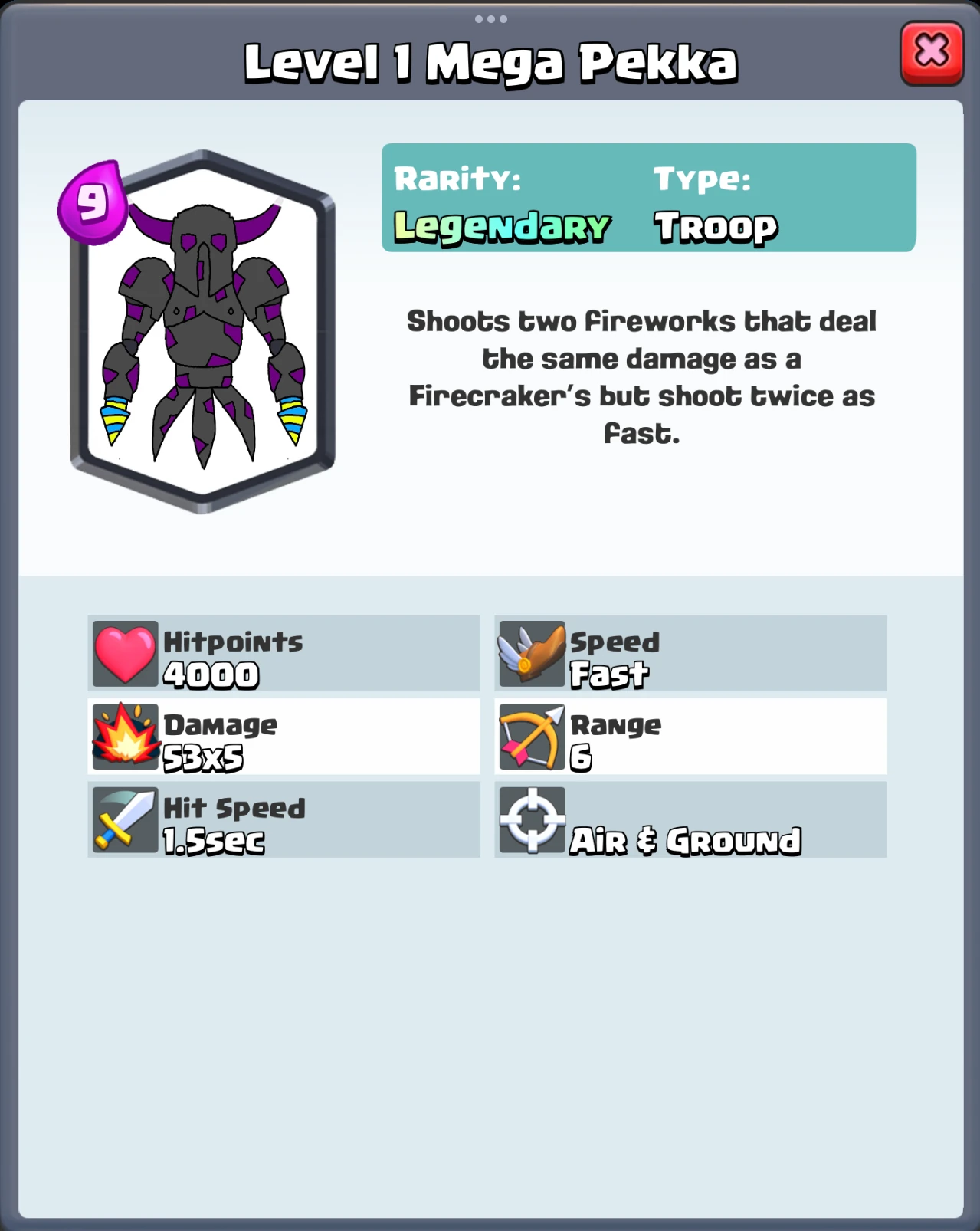 Mega Pekka | Clash royale card creation Wiki | Fandom