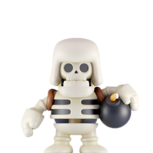 Clash Mini Skeleton King