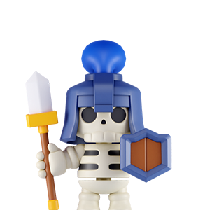 Clash Mini Skeleton King