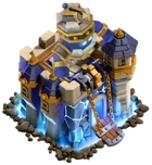 Снайперша, стоящая на крыше ратуши