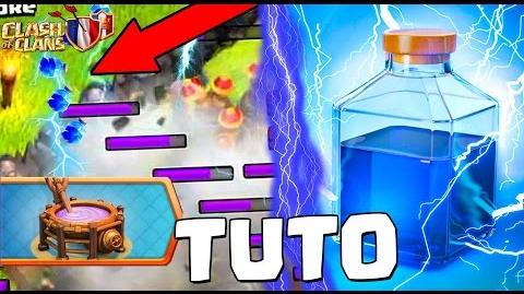 CLASH OF CLANS TUTO COMPLET - SECRETS - COMMENT UTILISER AU MIEUX LE SORT DE FOUDRE !