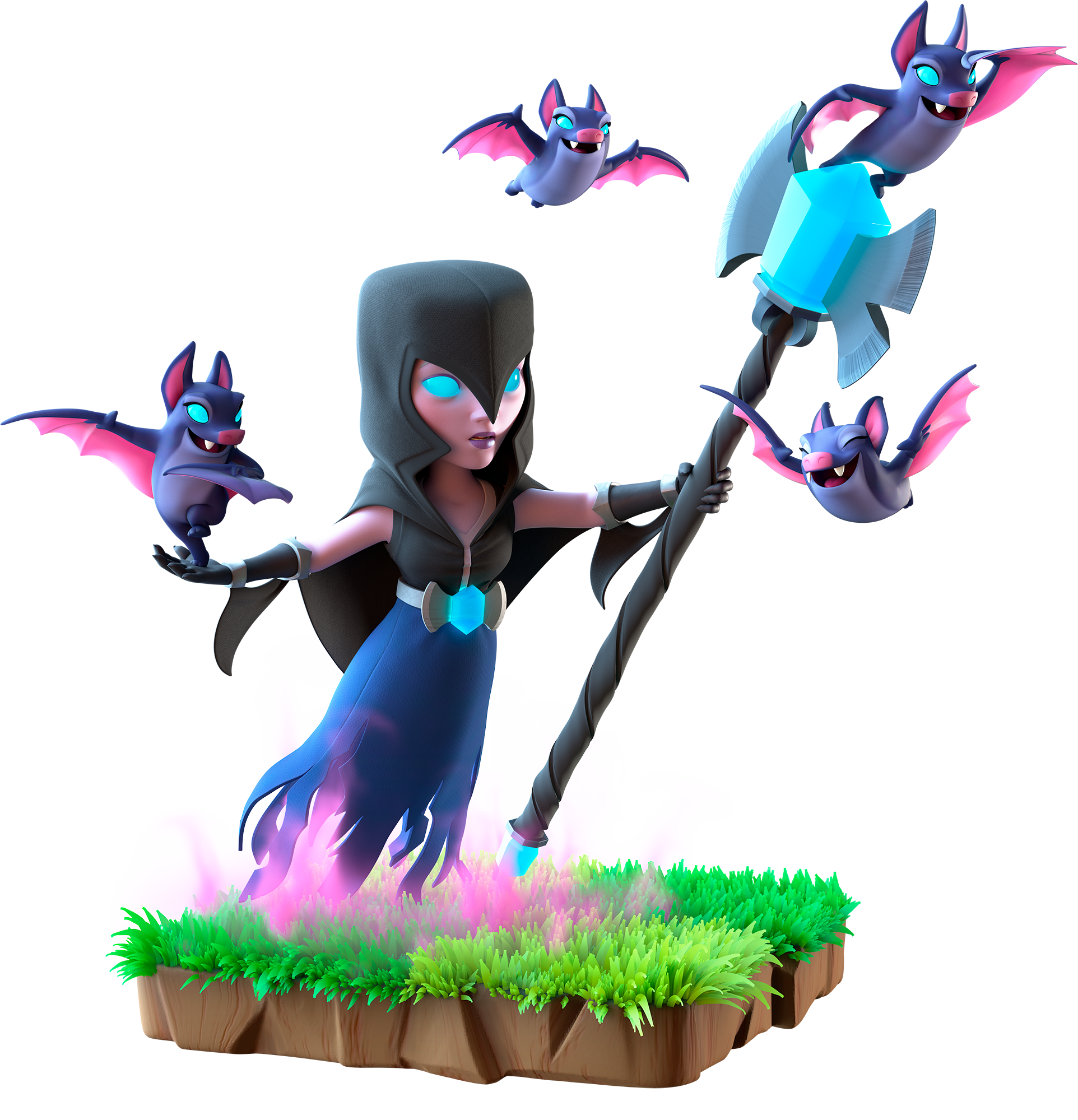 clash of clans night witch