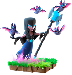 clash of clans dark troops witch