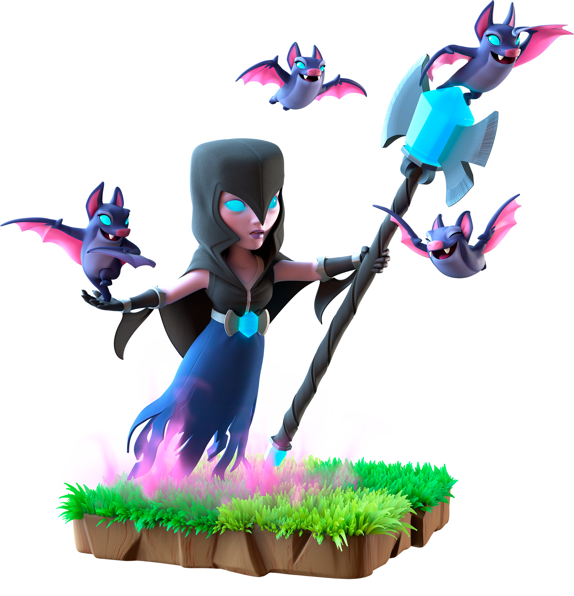 Night Witch Clash Of Clans Wiki Fandom