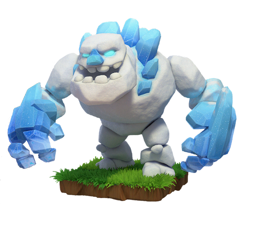 Ice Golem Clash Of Clans Wiki Fandom - roblox sekaiju ice golem