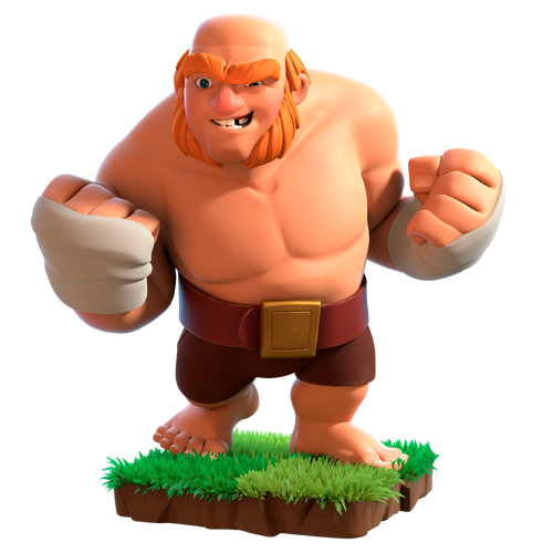 clash of clans giants levels