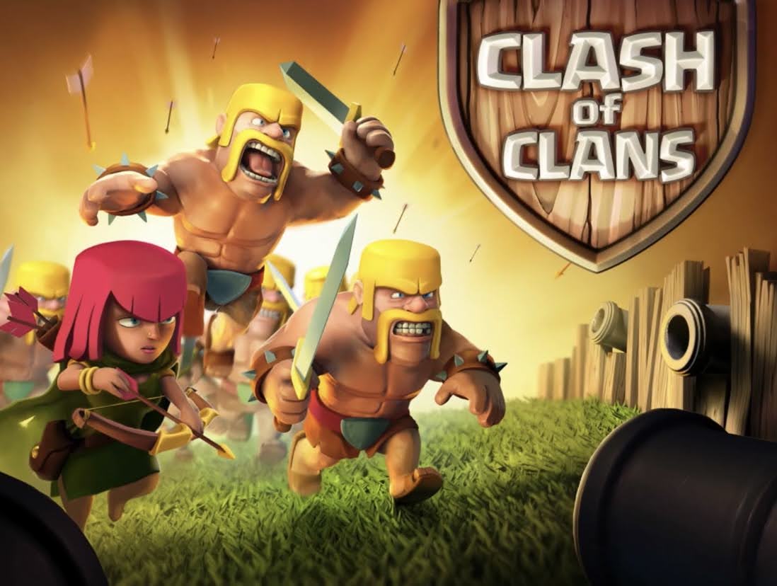 clash of clans loading screen