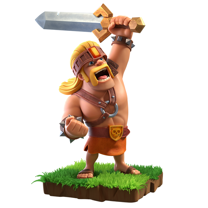 clash of clans barbarian level