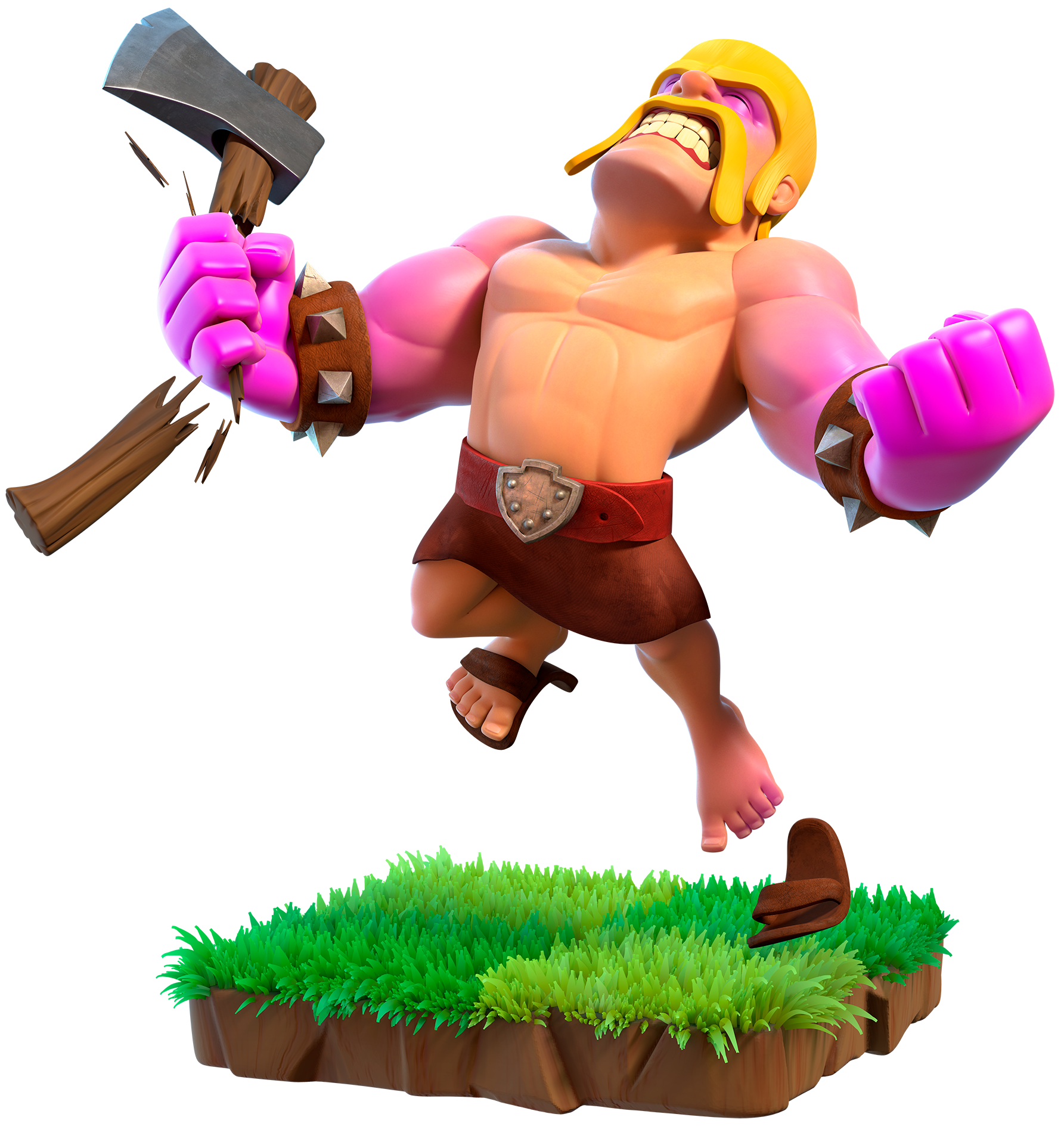 Månenytår afspejle Tigge Raged Barbarian | Clash of Clans Wiki | Fandom