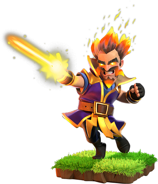 clash of clans wizard png