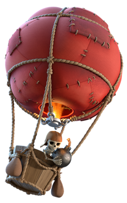 clash of clans balloon